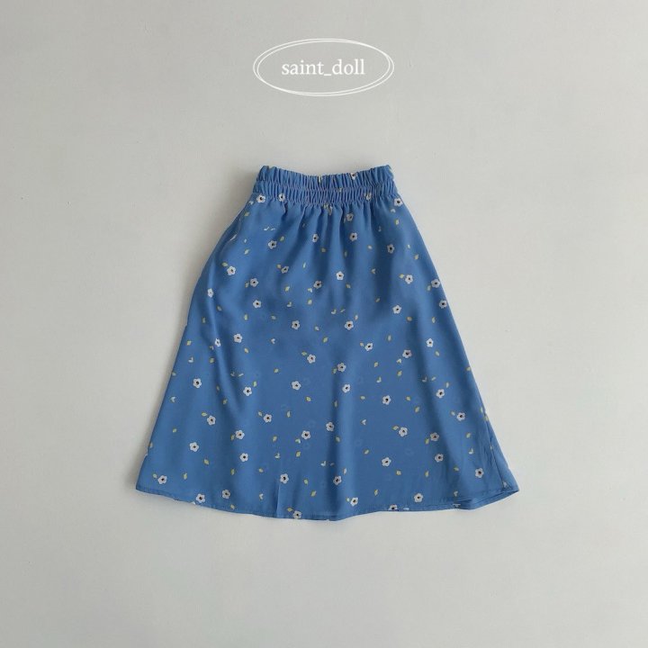Saint Doll - Korean Children Fashion - #fashionkids - Flower Skirt Junior - 2