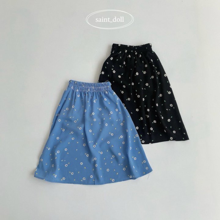 Saint Doll - Korean Children Fashion - #fashionkids - Flower Skirt