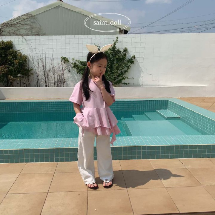 Saint Doll - Korean Children Fashion - #kidsshorts - Cheongha Denim Pants - 10