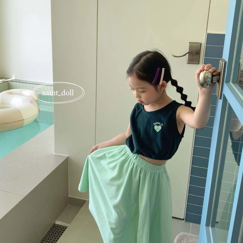 Saint Doll - Korean Children Fashion - #kidsshorts - Petit Banding Sleeveless - 8