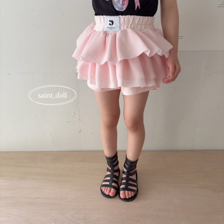 Saint Doll - Korean Children Fashion - #kidsshorts - Petite Frill Half Pants - 6