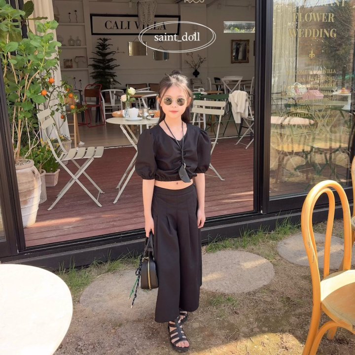 Saint Doll - Korean Children Fashion - #kidsshorts - Shirring Blouse - 9