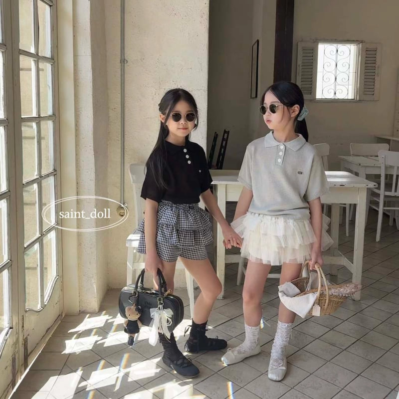 Saint Doll - Korean Children Fashion - #kidsstore - Collar Knit