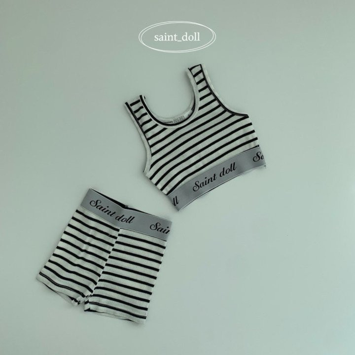 Saint Doll - Korean Children Fashion - #kidsstore - Saint Banding Sleeveless - 5