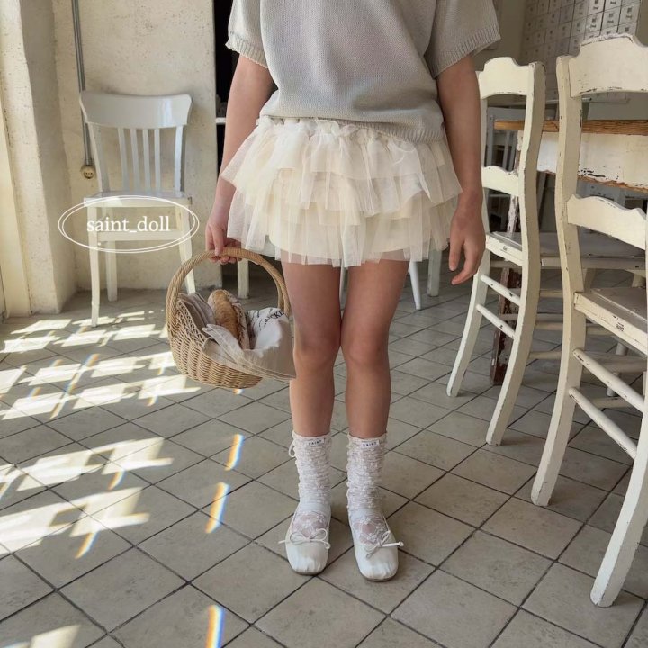 Saint Doll - Korean Children Fashion - #kidsstore - Jenny Cancan Skirt Pants - 7