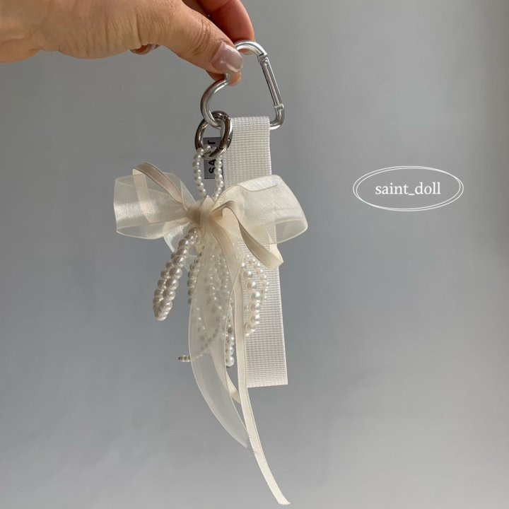 Saint Doll - Korean Children Fashion - #kidzfashiontrend - Pearl Lace Keyring