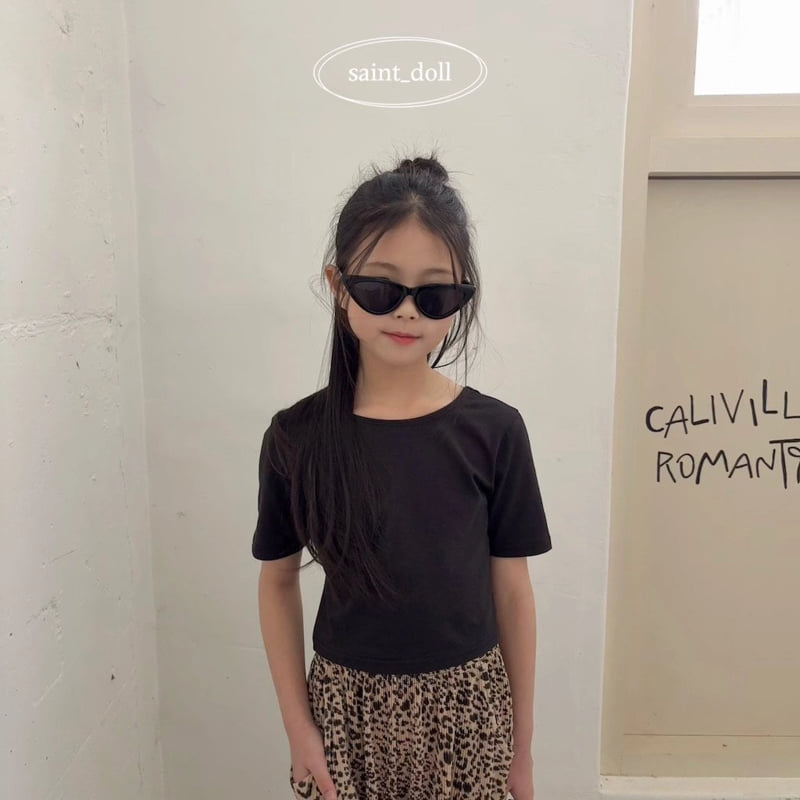 Saint Doll - Korean Children Fashion - #kidzfashiontrend - Backless Short Sleeve Tee - 2