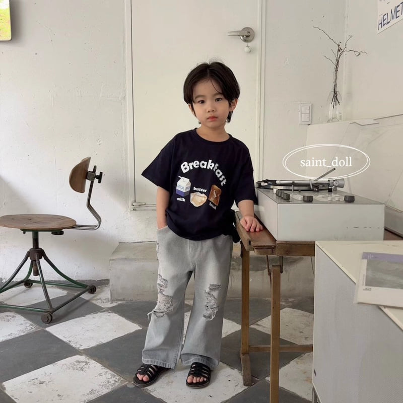 Saint Doll - Korean Children Fashion - #kidzfashiontrend - Breakfast Tee - 5