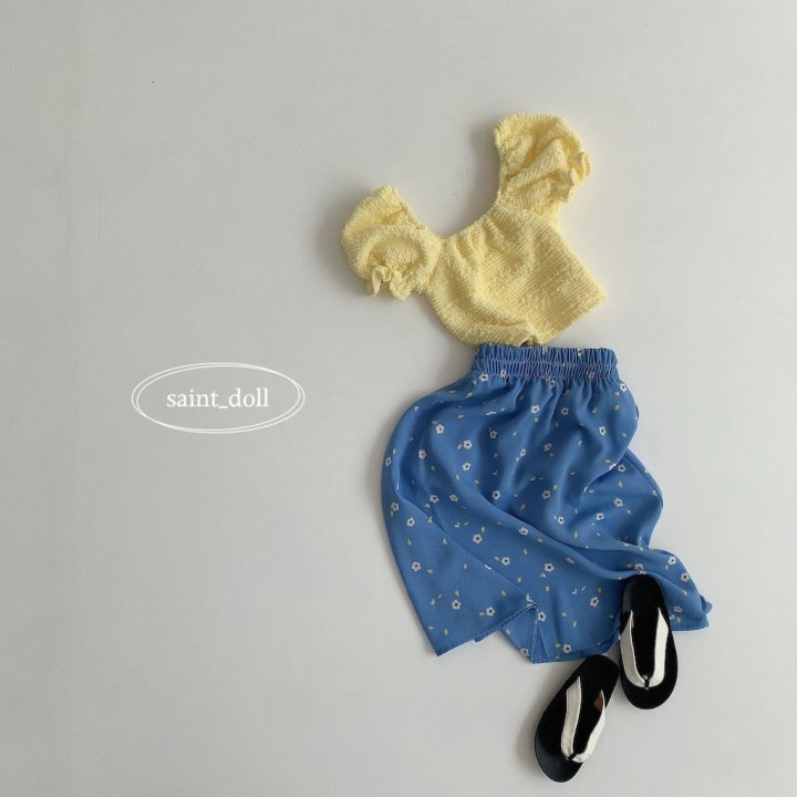 Saint Doll - Korean Children Fashion - #kidsstore - Flower Skirt - 4