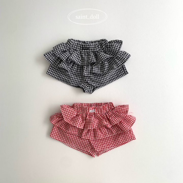 Saint Doll - Korean Children Fashion - #littlefashionista - Check Check Skirt