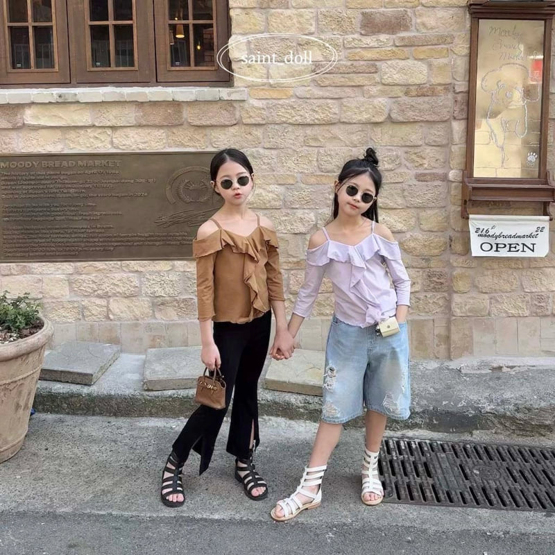 Saint Doll - Korean Children Fashion - #littlefashionista - Flamingo Blouse - 3