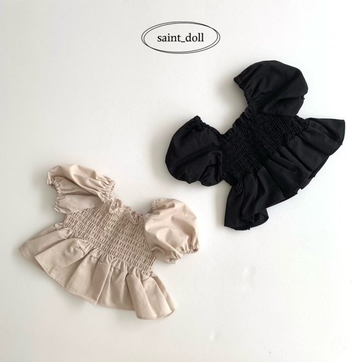 Saint Doll - Korean Children Fashion - #littlefashionista - Pom Pom Blouse