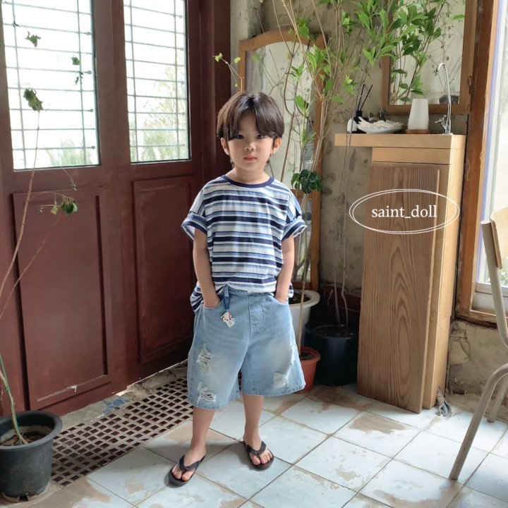 Saint Doll - Korean Children Fashion - #littlefashionista - Luno Denim Short Pants - 11