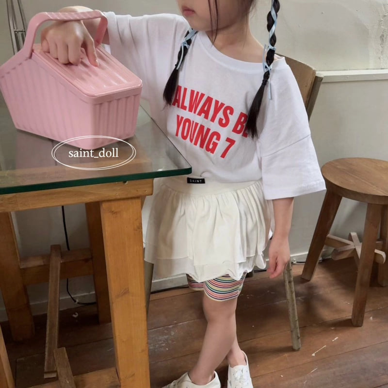 Saint Doll - Korean Children Fashion - #littlefashionista - Pig Cotton BYE Tee - 5