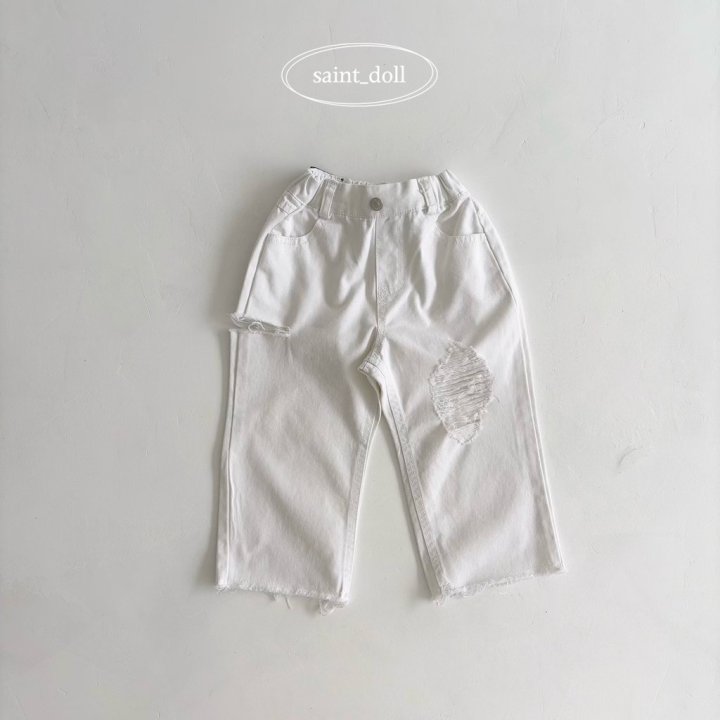 Saint Doll - Korean Children Fashion - #littlefashionista - New Wide Cotton Pants - 2