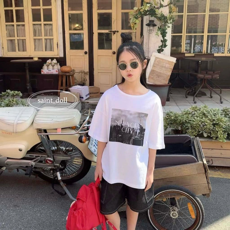 Saint Doll - Korean Children Fashion - #littlefashionista - New York Tee - 5