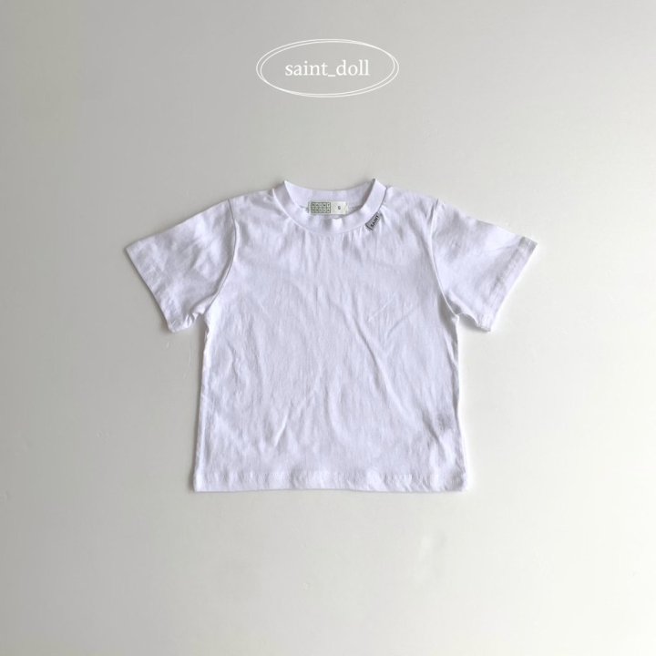 Saint Doll - Korean Children Fashion - #littlefashionista - Basic Short Sleeve Tee - 2
