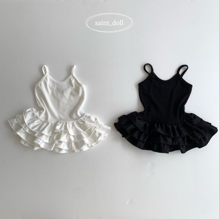 Saint Doll - Korean Children Fashion - #littlefashionista - Cancan Layering Sleeveless