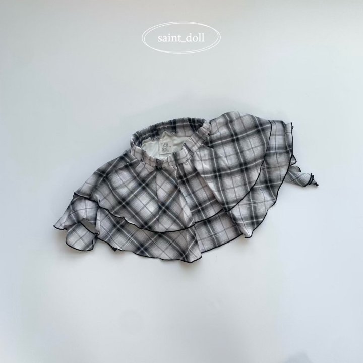 Saint Doll - Korean Children Fashion - #Kfashion4kids - Checked Skirt - 4