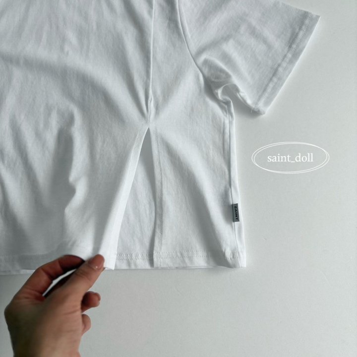 Saint Doll - Korean Children Fashion - #magicofchildhood - Diagonal Cut Tee - 3