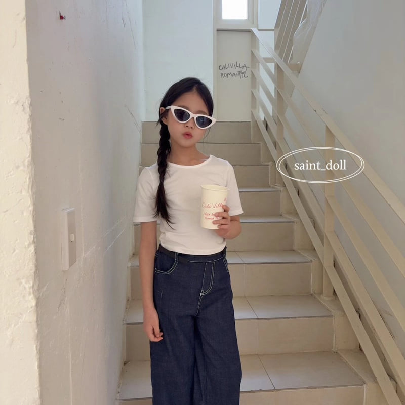 Saint Doll - Korean Children Fashion - #magicofchildhood - Backless Short Sleeve Tee - 5