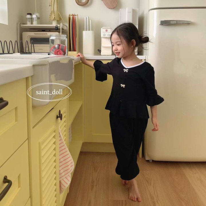Saint Doll - Korean Children Fashion - #magicofchildhood - Ribbon Pajamas Set - 11