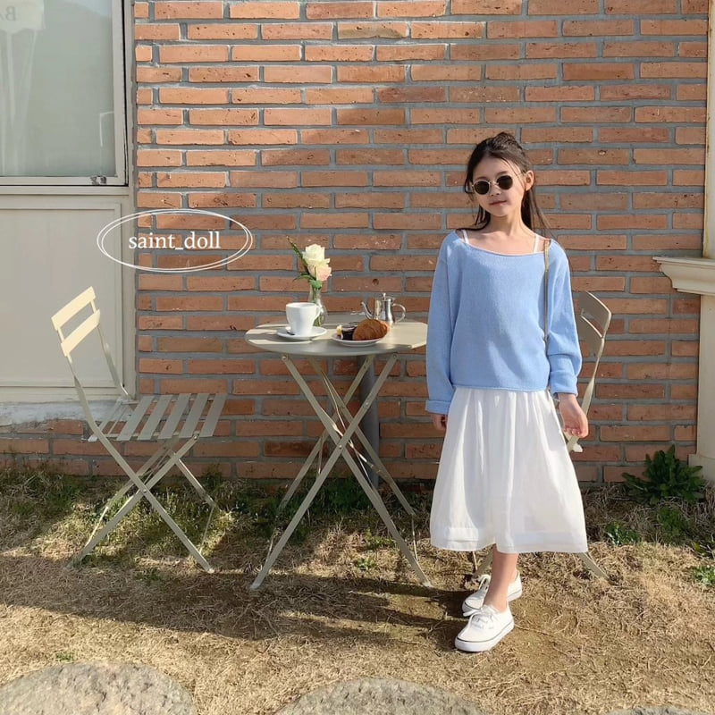 Saint Doll - Korean Children Fashion - #magicofchildhood - Boat Neck Knit - 8