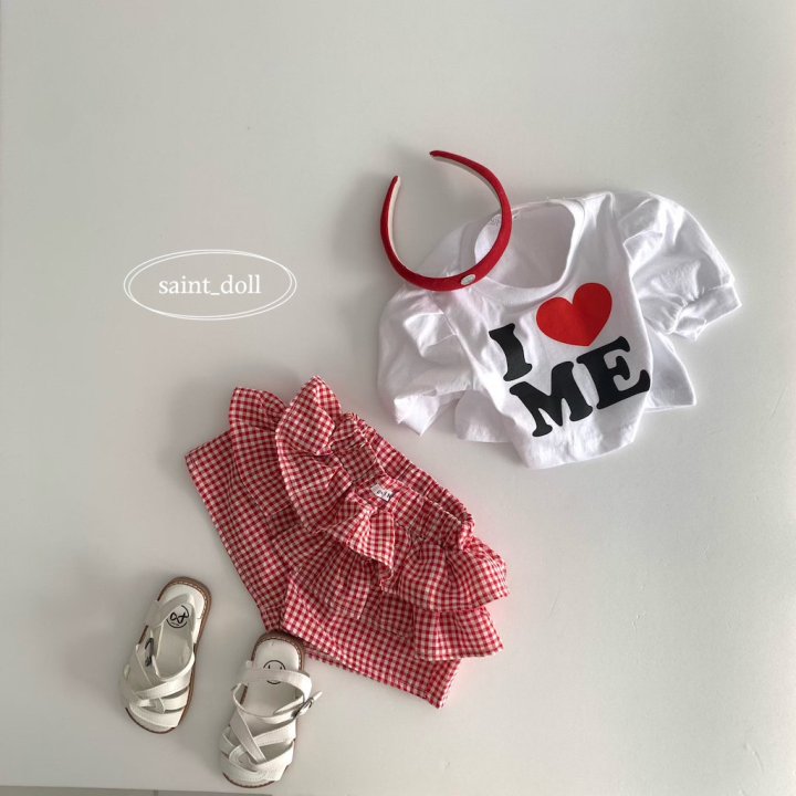 Saint Doll - Korean Children Fashion - #minifashionista - Check Check Skirt - 3