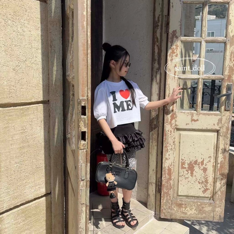 Saint Doll - Korean Children Fashion - #minifashionista - I Love Me Tee - 11