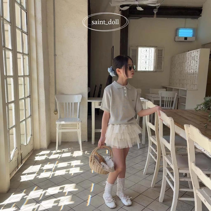 Saint Doll - Korean Children Fashion - #minifashionista - Collar Knit - 6