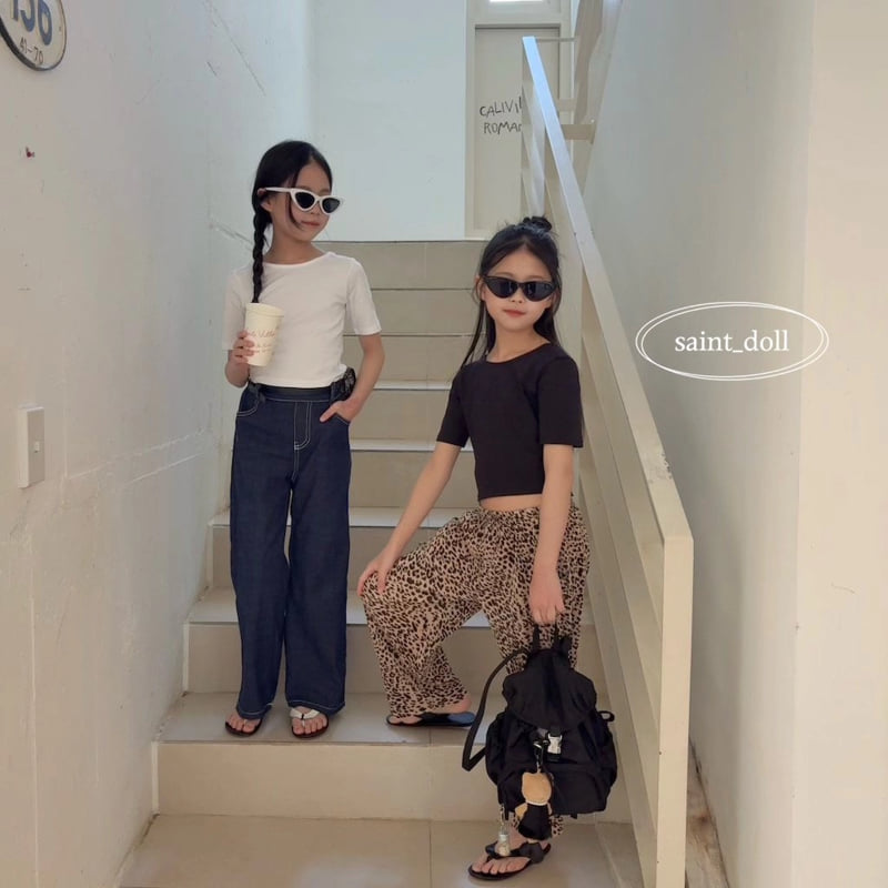 Saint Doll - Korean Children Fashion - #minifashionista - Backless Short Sleeve Tee - 6