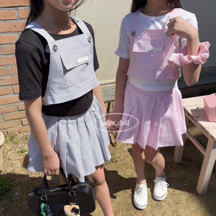 Saint Doll - Korean Children Fashion - #minifashionista - Ive Wrinkle Skirt - 8