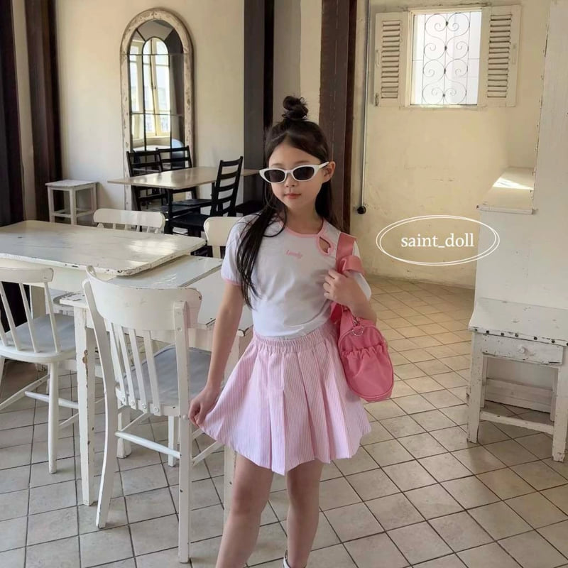 Saint Doll - Korean Children Fashion - #prettylittlegirls - Lovely Heart Tee - 5