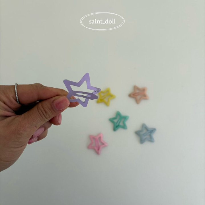 Saint Doll - Korean Children Fashion - #prettylittlegirls - Star Pin Set - 2