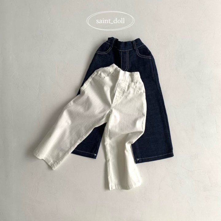 Saint Doll - Korean Children Fashion - #prettylittlegirls - Cheongha Denim Pants
