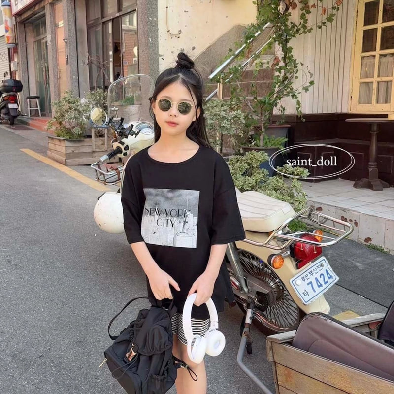 Saint Doll - Korean Children Fashion - #prettylittlegirls - New York Tee - 8