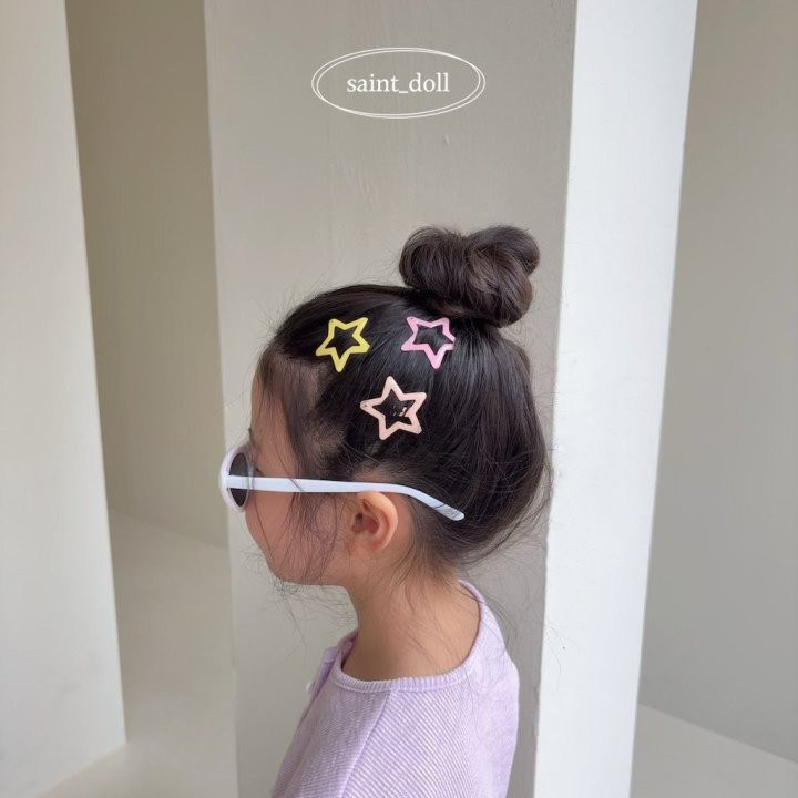 Saint Doll - Korean Children Fashion - #stylishchildhood - Star Pin Set - 5