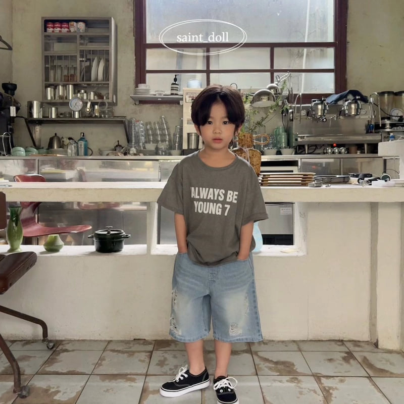 Saint Doll - Korean Children Fashion - #stylishchildhood - Pig Cotton BYE Tee - 11