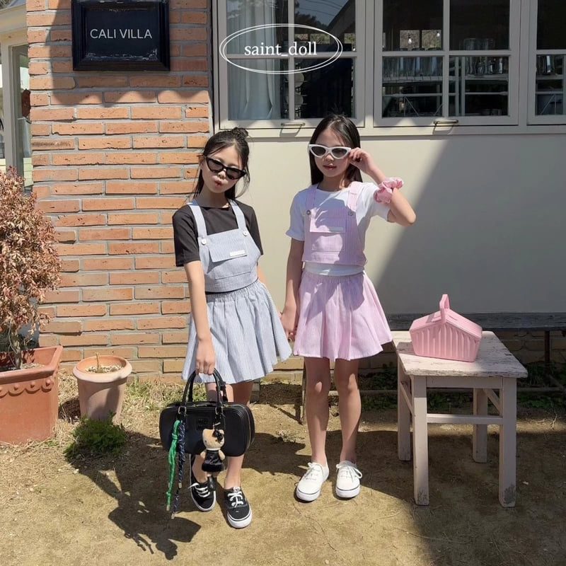 Saint Doll - Korean Children Fashion - #stylishchildhood - Backless Short Sleeve Tee - 10