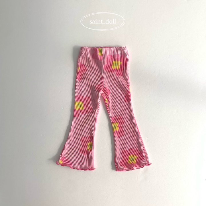 Saint Doll - Korean Children Fashion - #stylishchildhood - Big Flower Pants - 2
