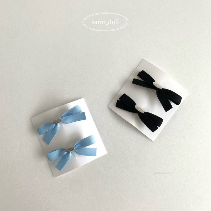 Saint Doll - Korean Children Fashion - #todddlerfashion - Colored Paper Ribbon Pin Set - 5