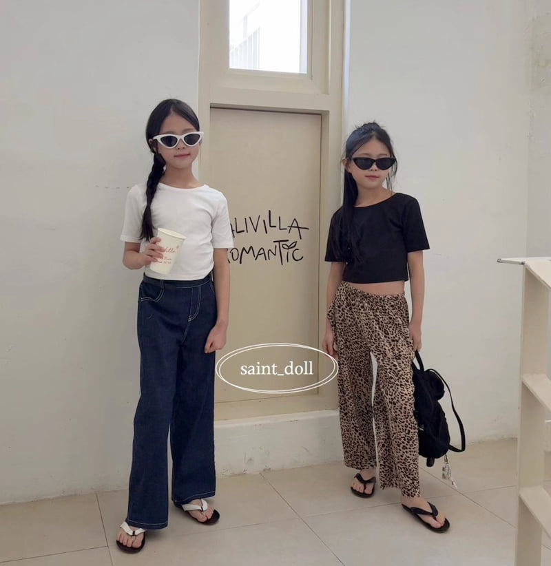 Saint Doll - Korean Children Fashion - #todddlerfashion - Backless Short Sleeve Tee - 8