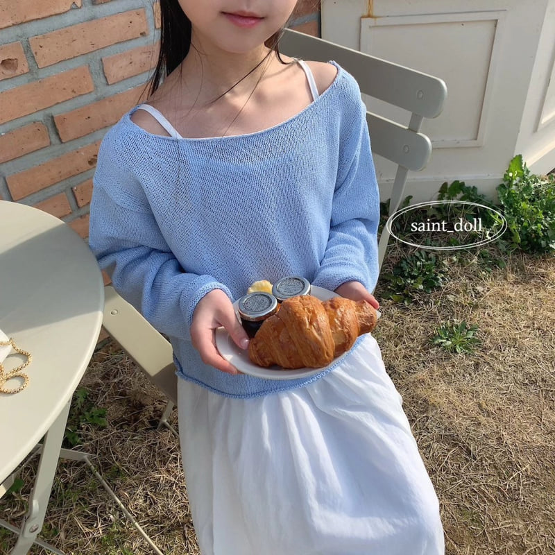 Saint Doll - Korean Children Fashion - #todddlerfashion - Boat Neck Knit - 11