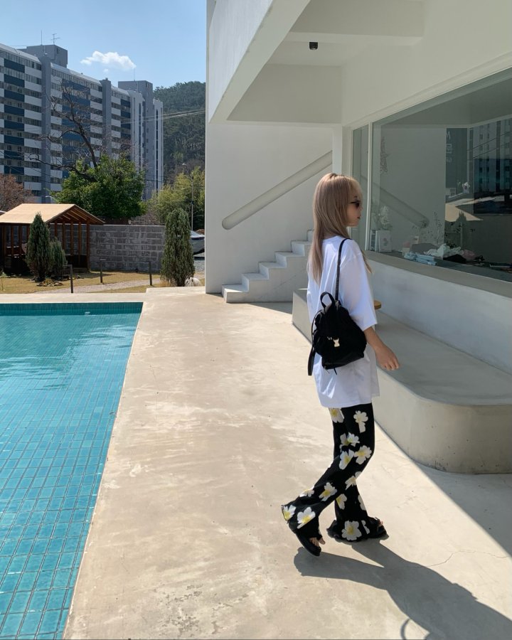 Saint Doll - Korean Children Fashion - #toddlerclothing - Diagonal Cut Tee - 7