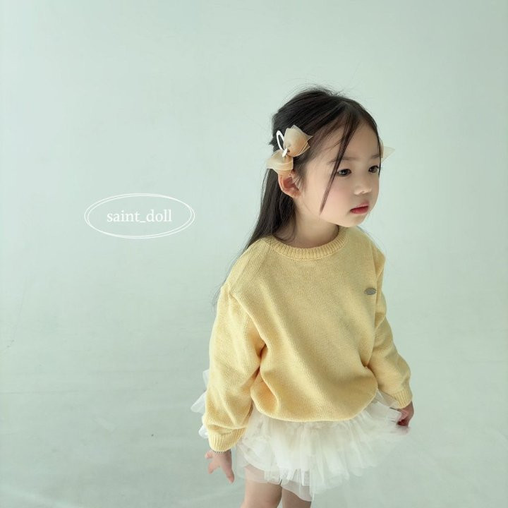 Saint Doll - Korean Children Fashion - #toddlerclothing - Gradient Chiffon Pin Set - 5