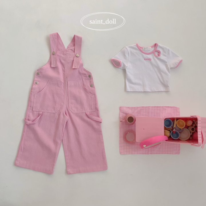 Saint Doll - Korean Children Fashion - #toddlerclothing - Candy Overalls Pants - 2