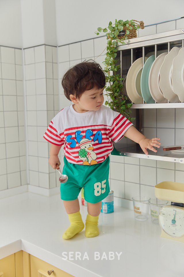 Sera - Korean Baby Fashion - #babyboutique - Bebe Marine Top Bottom Set - 8