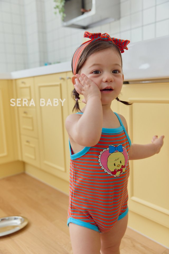 Sera - Korean Baby Fashion - #babyboutique - Bebe Hair Band Set Suit - 7