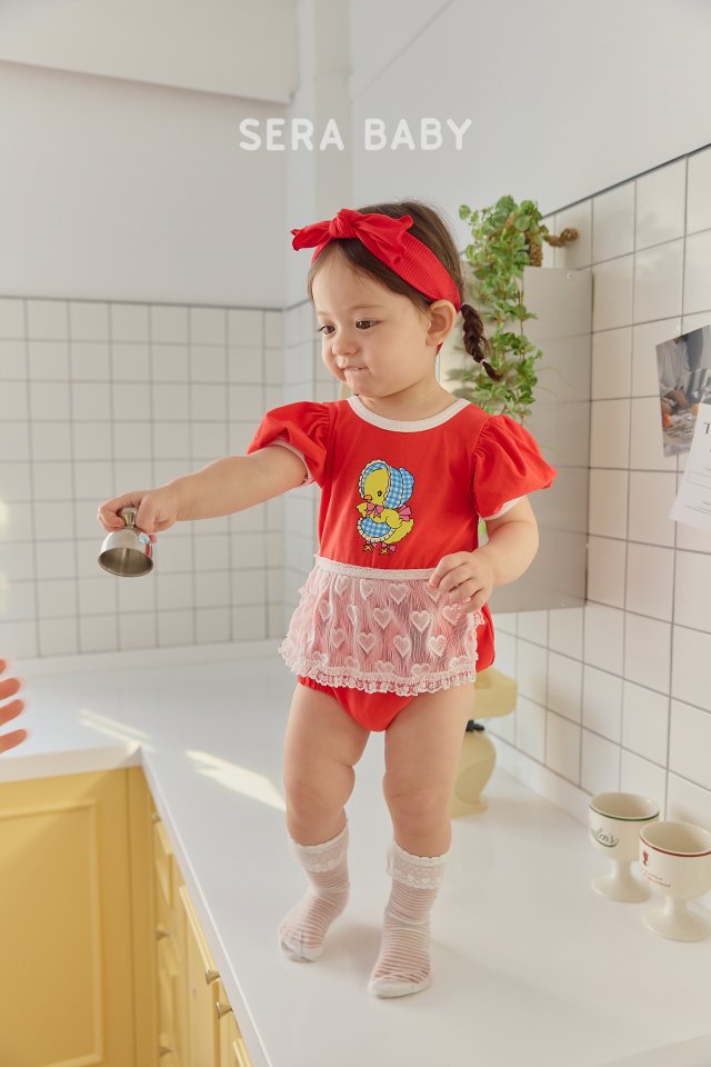 Sera - Korean Baby Fashion - #babyboutique - Bebe Fall In Love Suit - 12