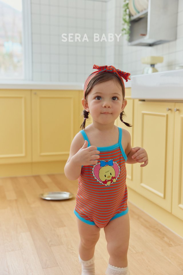 Sera - Korean Baby Fashion - #babyboutiqueclothing - Bebe Hair Band Set Suit - 8
